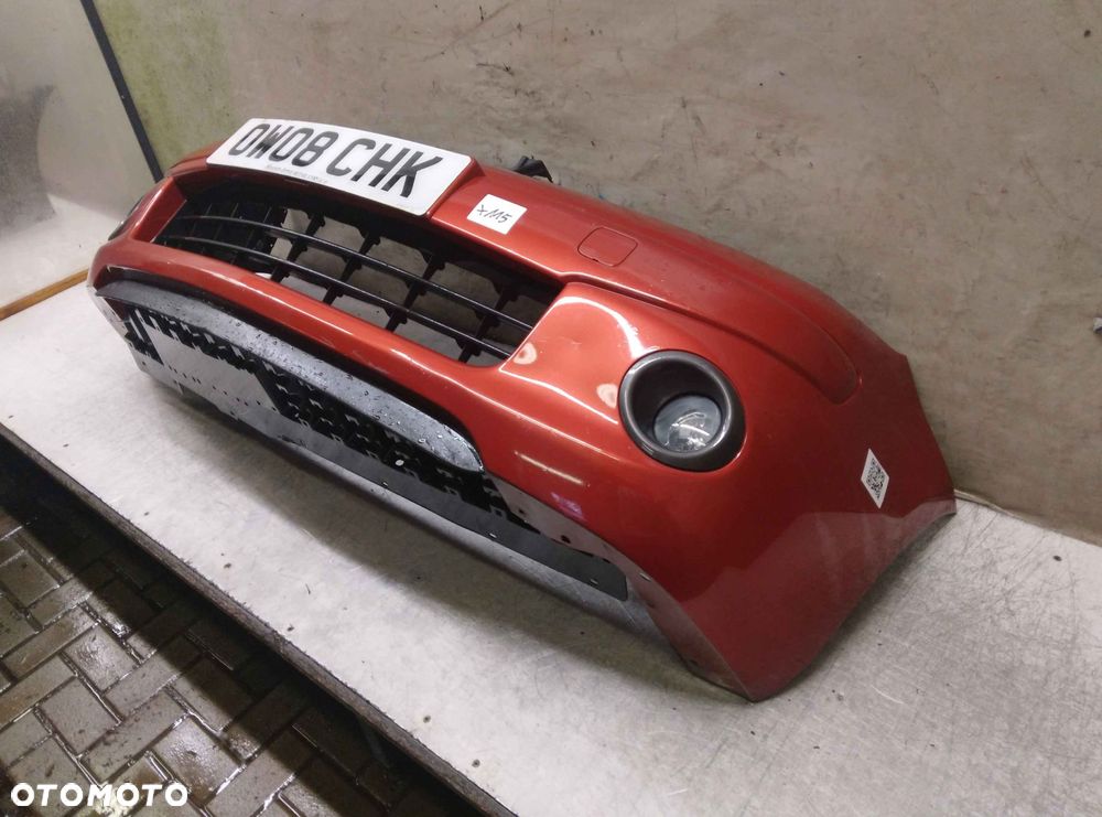 + ZDERZAK PRZÓD PRZEDNI NISSAN NOTE E11 R10 BORDO BORDOWY HALOGENY - 3