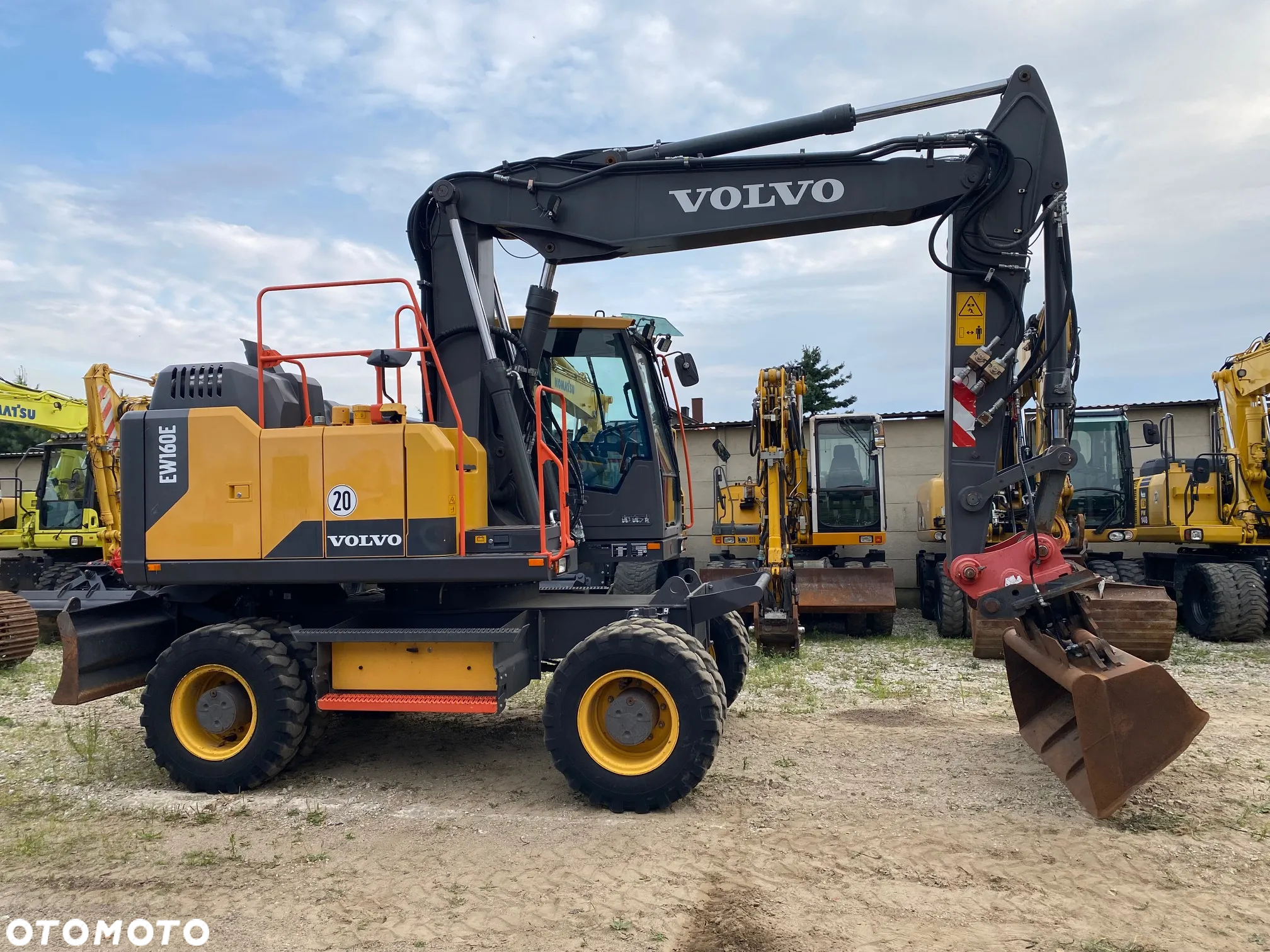 Volvo EW160E, 6400 MTH, 2017 ROK, Z NIEMIEC, PIĘKNY STAN - 4