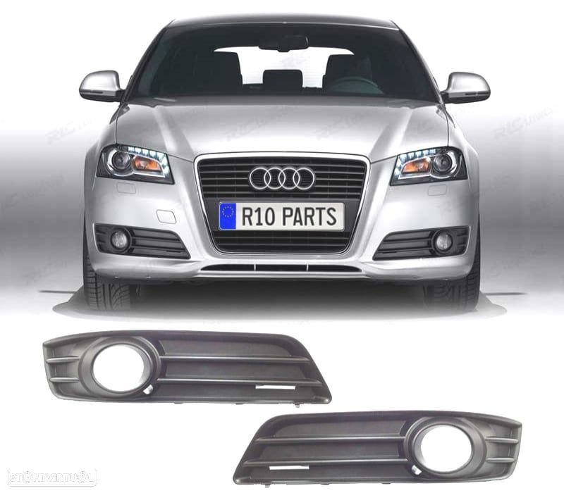 GRELHAS FAROIS NEVOEIRO PARA AUDI A3 8P 8PA 08-10 - 1