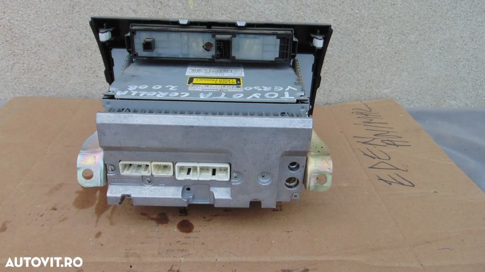 CD Player Toyota Corolla an 2007 cod 86120-0F030 - 4