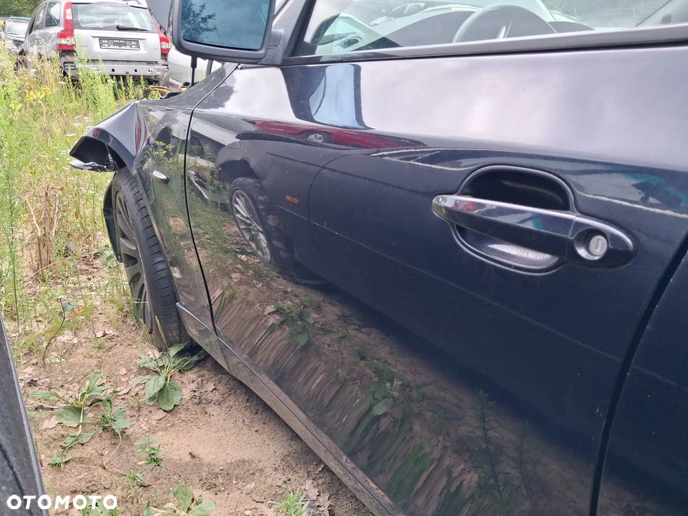 BMW E60 DRZWI LEWE PRZOD PRZEDNIE ORIENTBLAU METALIC 317 - 3