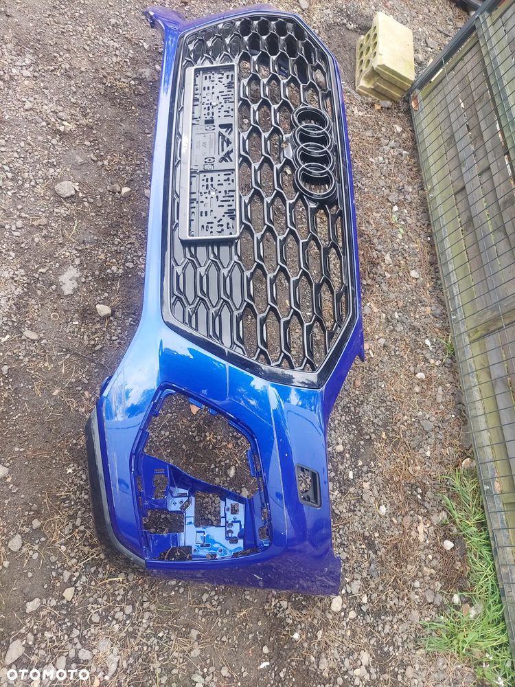 Audi q5 s line sq5 80a zderzak przód grill - 2