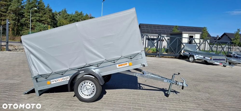 Neptun DOSTAWA Przyczepka 236x129x110cm N7-236 ptw Lekka przyczepa jednoosiowa ze stelażem i plandeką h-110cm! UCHYLNA!GN128 - 20