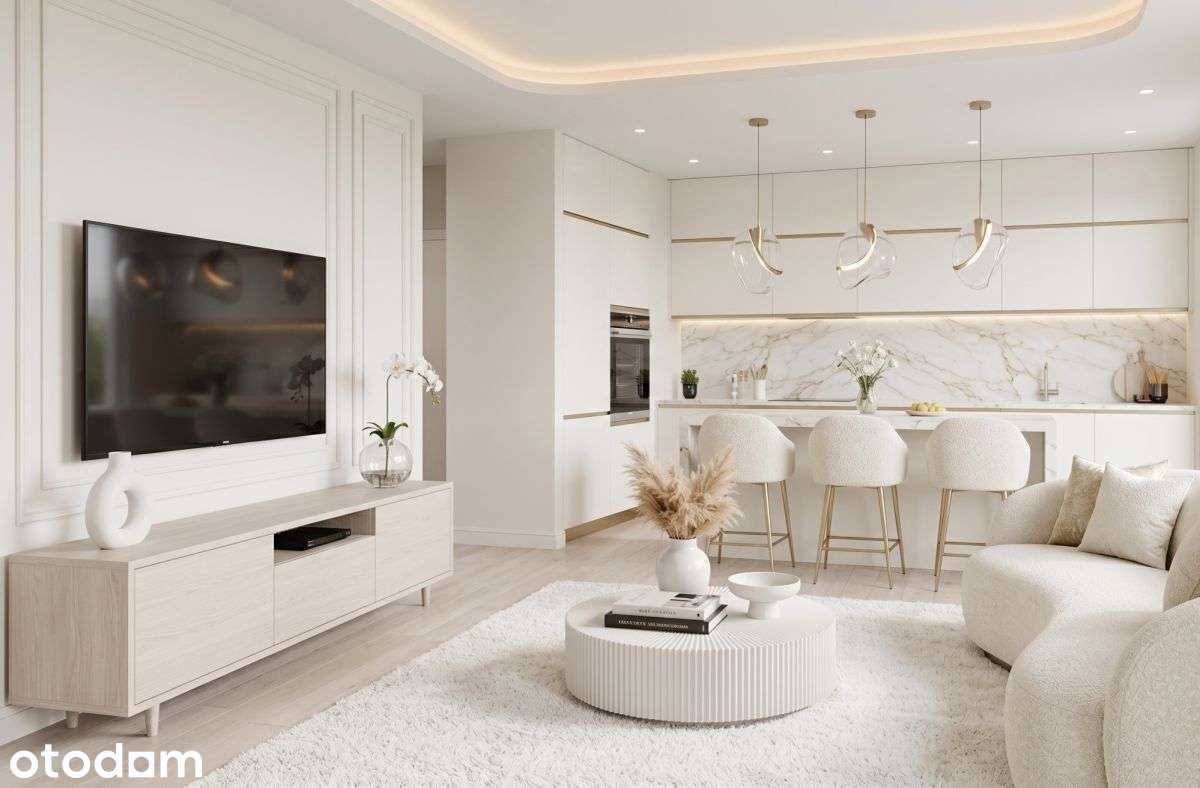 3-Pokoje | 70m2 | Podgórze | Salon Południe