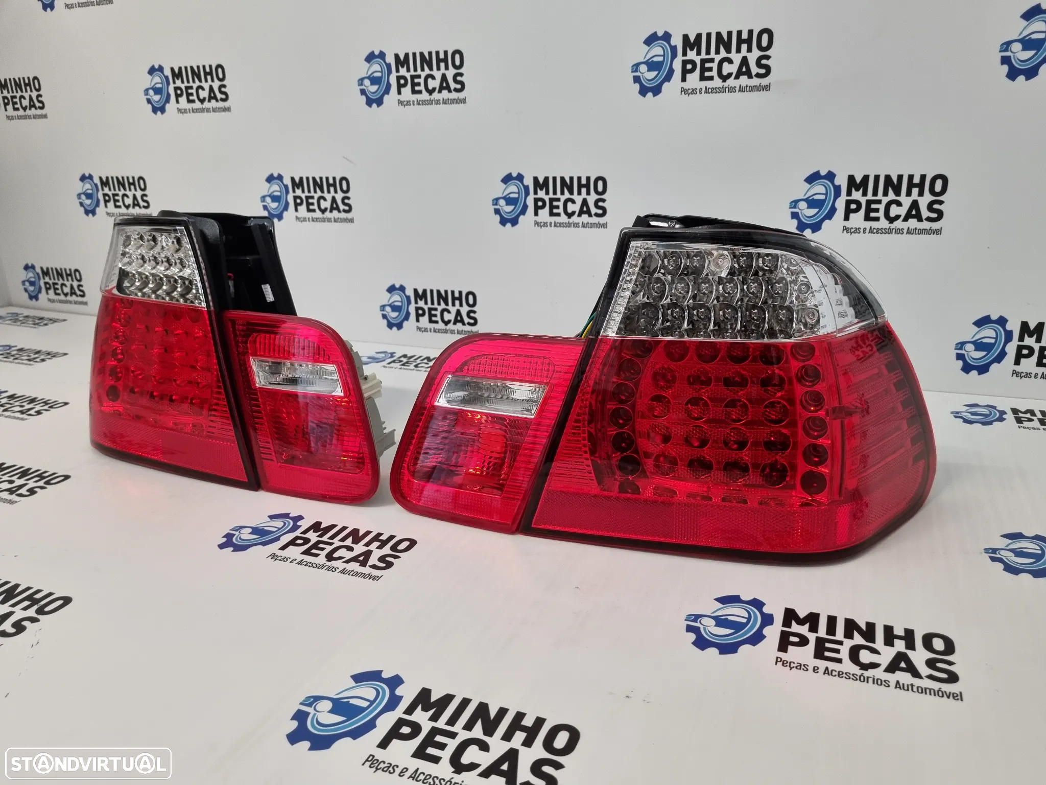 Farolins Traseiros BMW (E46) Pré-Facelift em Led - 4