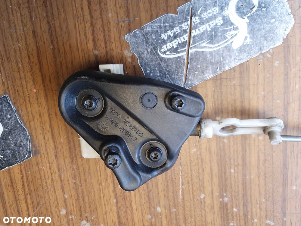 Siłownik 7M0862159 4B9962115B Silniczek Elektryczny Cięgno Zamka Klapy Bagażnika Audi A4 B6 Kombi Sedan 4B9962115B - 32
