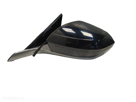 BMW 5 G60 G61 LUSTERKO ZEWNĘTRZNE LEWE ASFERYCZNE ASYSTENT 9+6 PIN KOMPLETNE UK ORYGINAŁ - 1