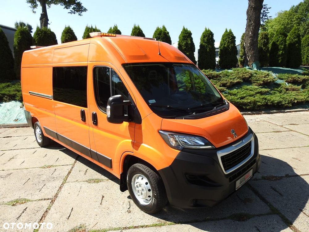 Peugeot BOXER FURGON BRYGADÓWKA  7 MIEJSC KLIMATYZACJA  120KM - 20