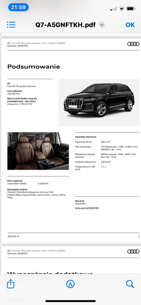 Audi Q7 45 TDI mHEV Quattro S Line Tiptr - 13