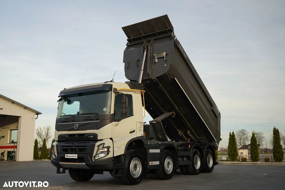 Volvo FMX 460 / 8x4 / BASCULATOR SPATE / MEILLER KIPPER / EURO 6 / - 1