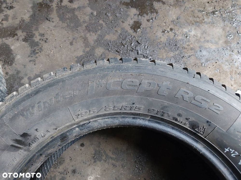 OPONY ZIMOWE 2 SZT 195/65R15 2017R HANKOOK WINTER ICEPT RS2 - 3