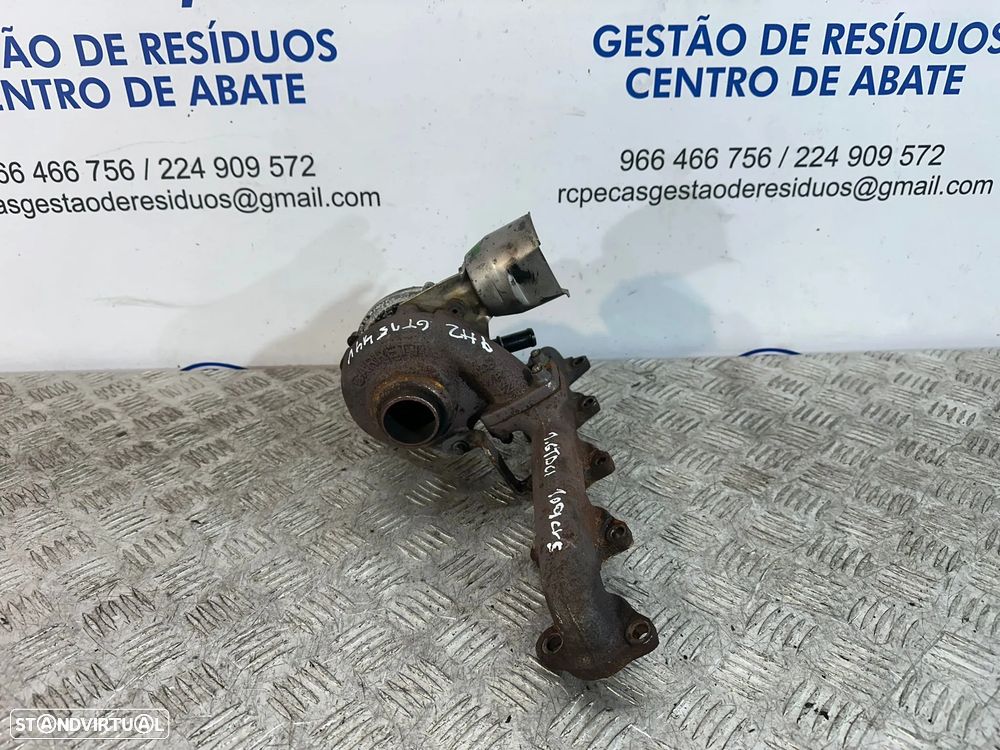 .Turbo Garrett Gt1544V 9HZ 1.6D 110cv 9663199280 PSA Peugeot Citroen Ford Volvo Mazda Mini - 9