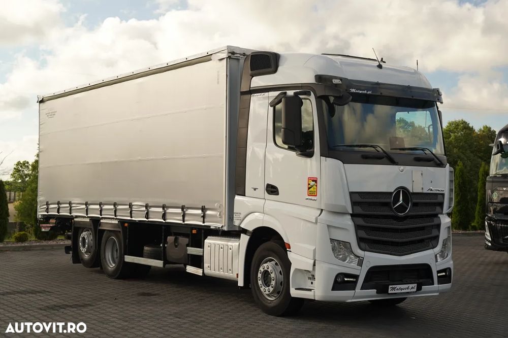 Mercedes-Benz ACTROS 2551 / 6X2 CORTINĂ / RIDICATIVĂ / PUNTE RIDICATIVĂ / DIRECȚIE / PODEA REZISTENTĂ - 2