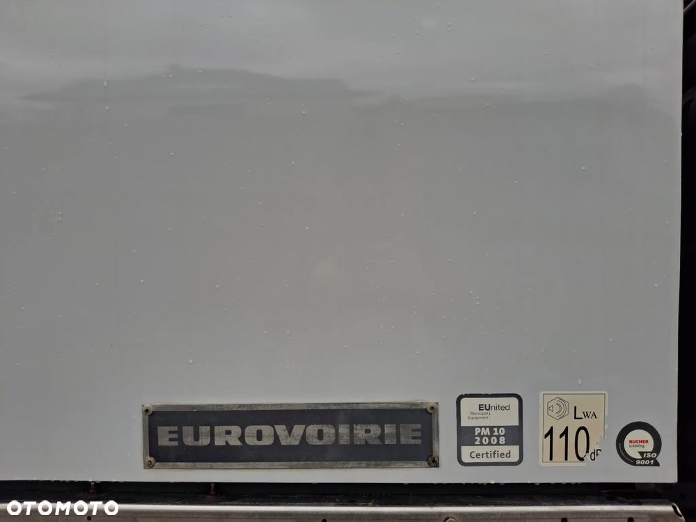 Mercedes-Benz Axor 1829 Zamiatarka BUCHER OptiFant 70 2 Silniki Karcher Wysokiego Ciśnienia Szczotki L/R Listwa Ciśnieniowa + Lanca Eunited PM10 - 12