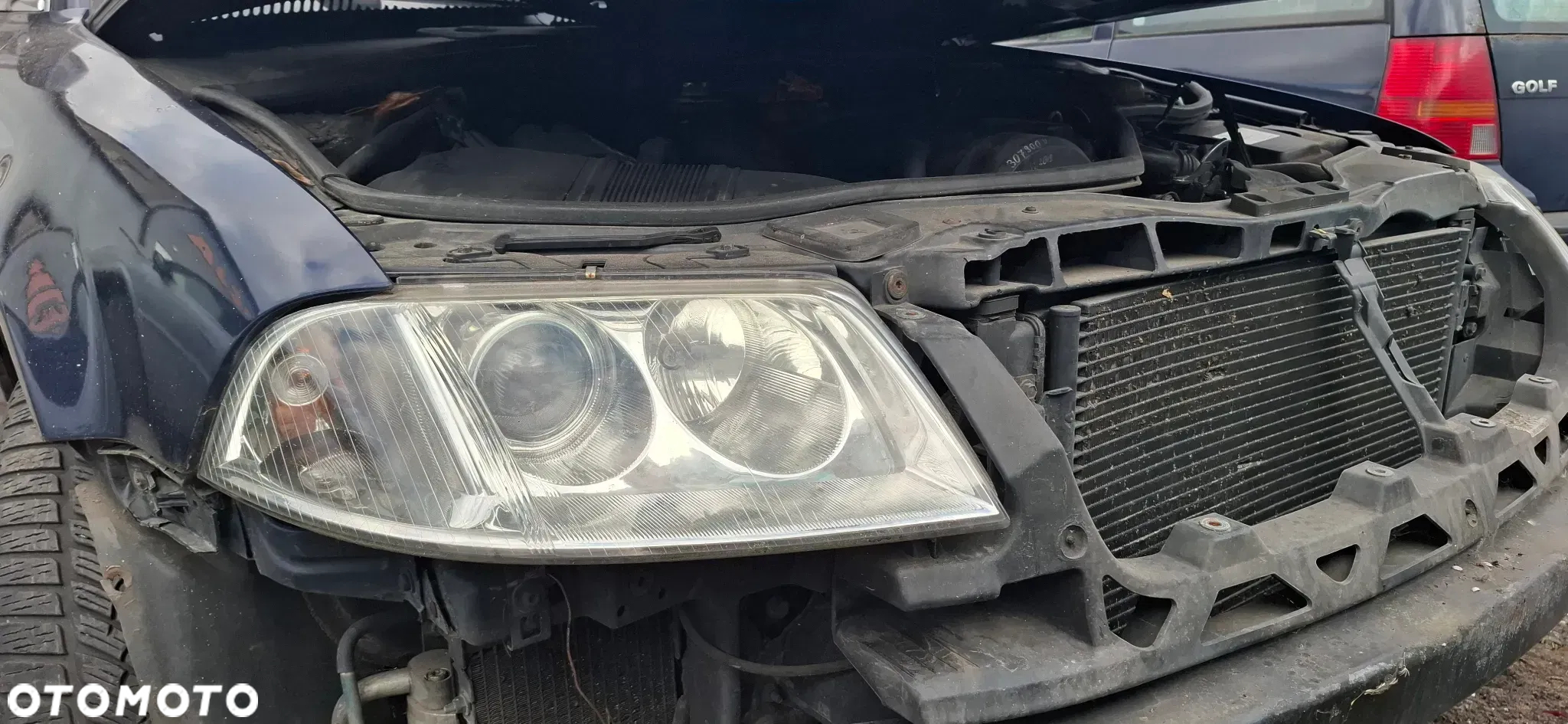 Reflektor lampa przednia prawa Volkswagen Passat b5 FL - 2