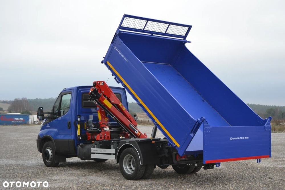 Iveco 72-180 72C18 Nowy 3-stronny WYWROT Kiper Wywrotka Żuraw HDS HC 45A2 SALON PL - 6