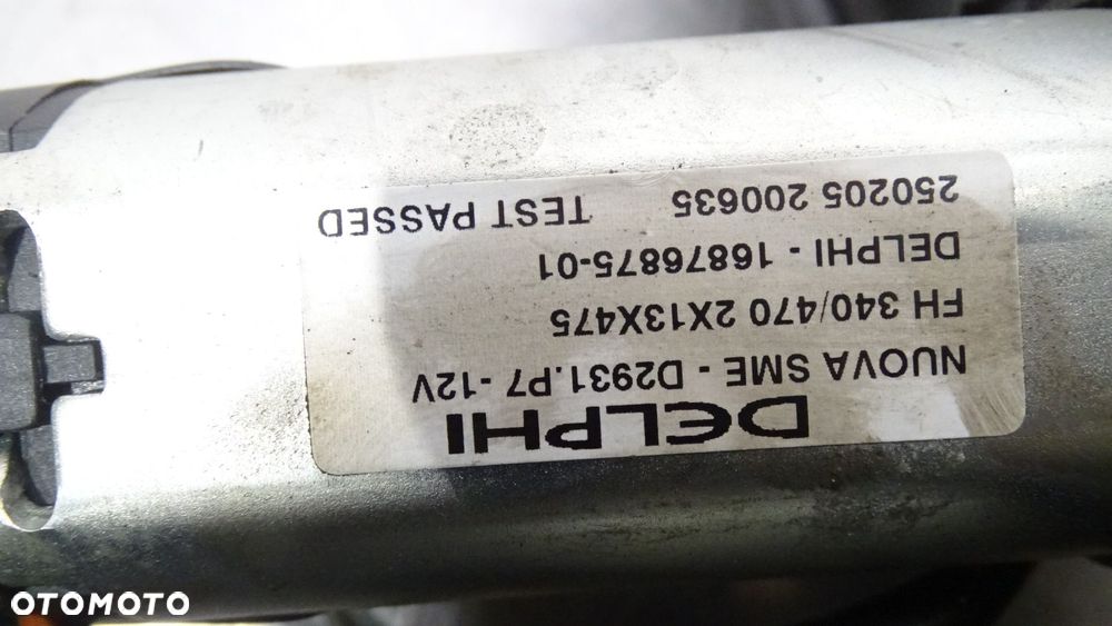 SILNIK MECHANIZM DRZWI PRAWYCH PEUGEOT 1007 1.4HDI 9680250280 - 9