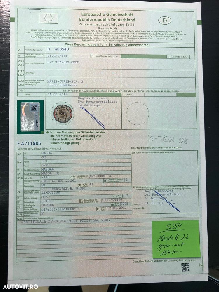 Mazda 6 2.2 SKYACTIV-D Prime-Line - 15