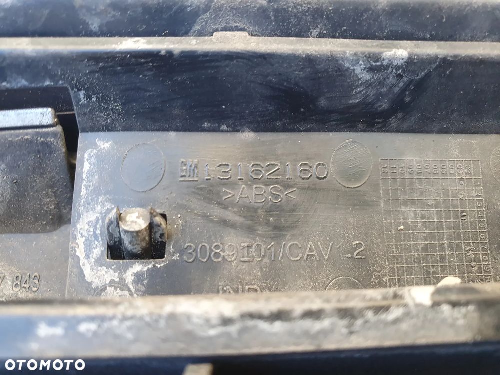Grill atrapa chrom znaczek zderzeka maski Opel Meriva A 13162160 - 5