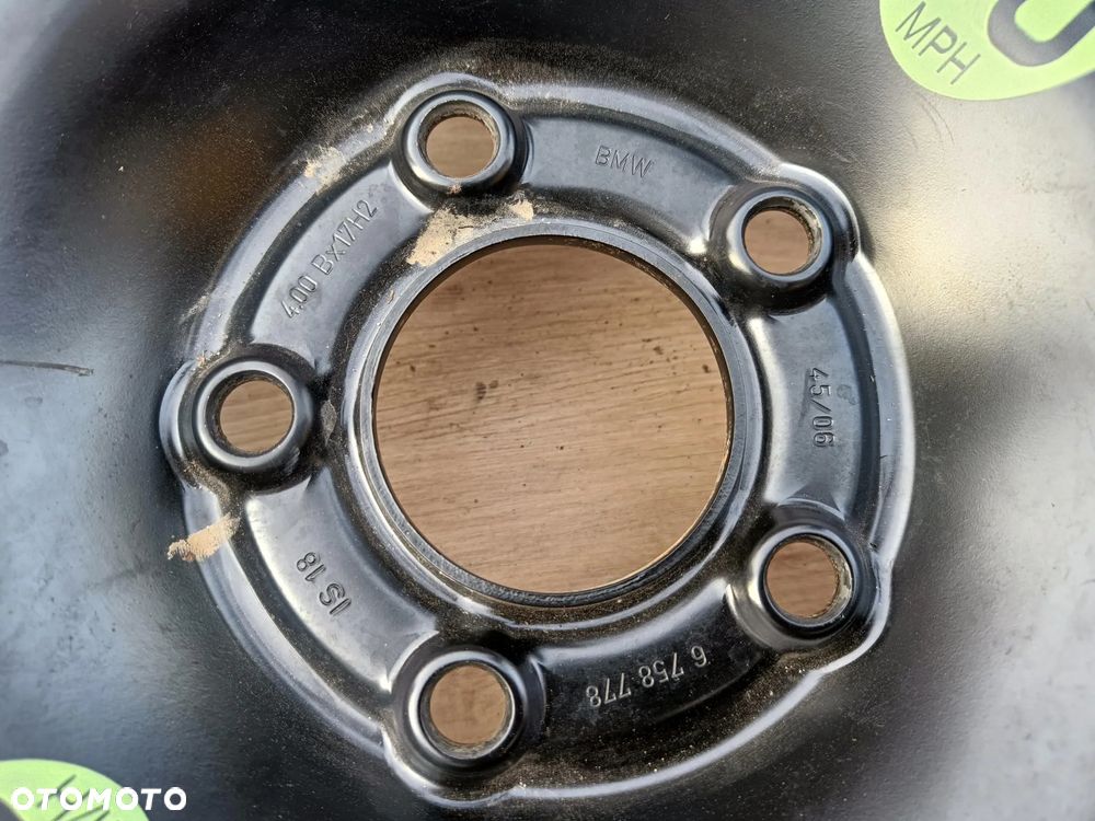 BMW E60 E61 KOŁO DOJAZDOWE ZAPASOWE 135/80 17 ET18 - 4