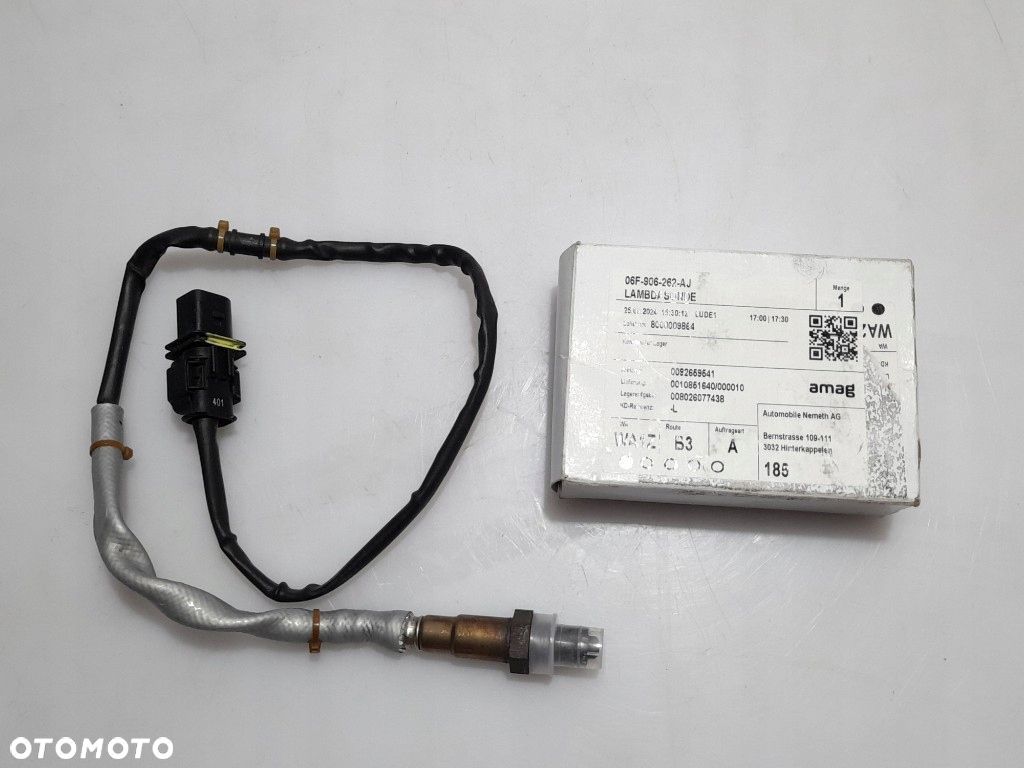 NOWA SONDA LAMBDA ORYGINAŁ 06F906262H 0258017010 AUDI VW SKODA SEAT - 1
