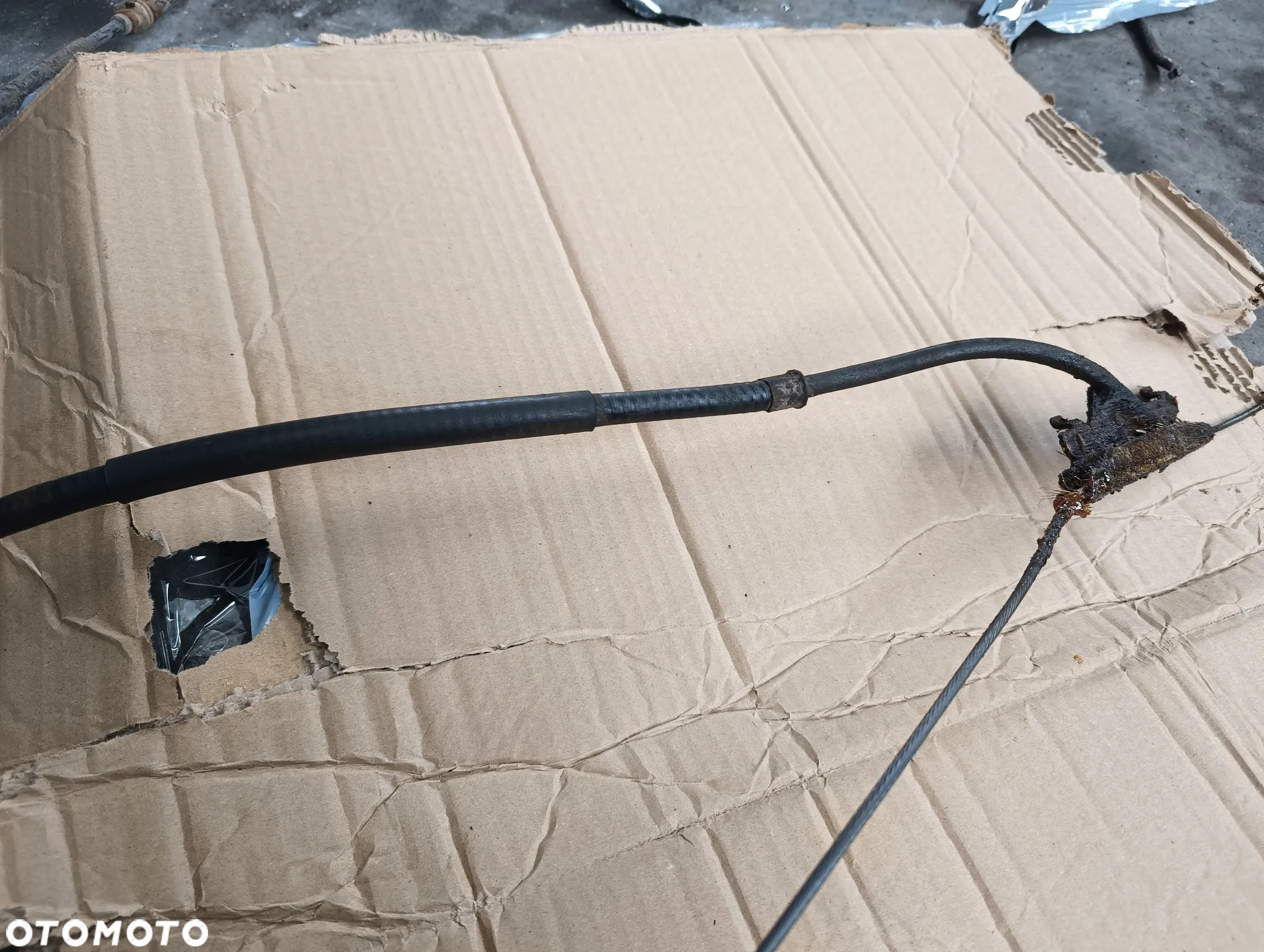 Linka hamulca ręcznego Renault Scenic II krótki - 3