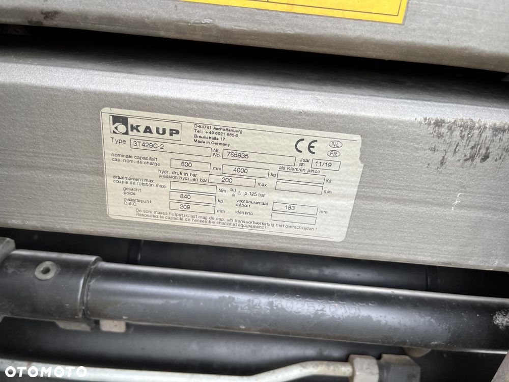 Paletyzer na dwie palety Kaup 3T429C-2 ID OS1803 - 5
