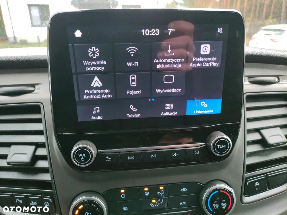 Ford TRANSIT CUSTOM 2020r 2,0 TDCI 130KM AUTOMAT L2H1 LONG DUBEL DRZWI EURO 6 LEDY CENA BRUTTO VAT 23% - 21