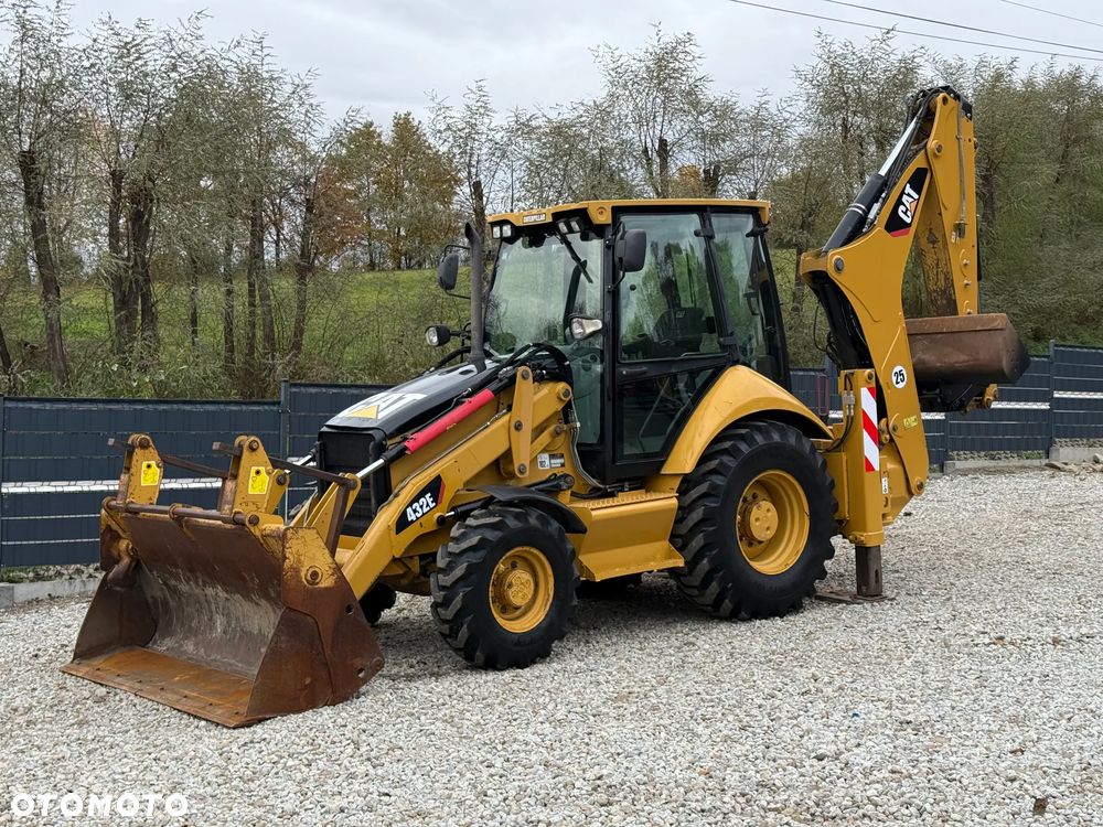 Caterpillar * Koparko Ładowarka * CAT 432 E * Caterpillar * Joystick * Stan Idealny - 1