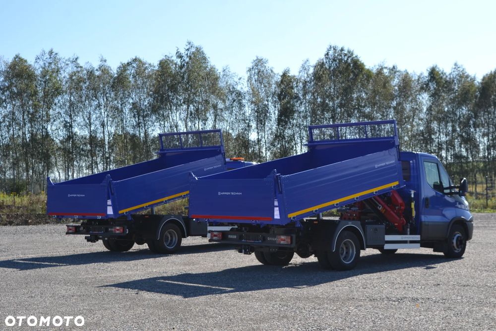 Iveco Daily 72C18 Nowy 3-stronny wywrot Żuraw HC45 HDS Wywrotka Kiper 70C 65C 50C 35C - 9