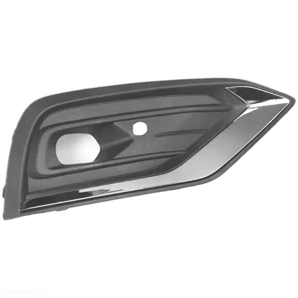 VOLVO S60 V60 2018- ATRAPA KRATKA ZAŚLEPKA HALOGENU LEWA PRAWA PDC CHROM - 5