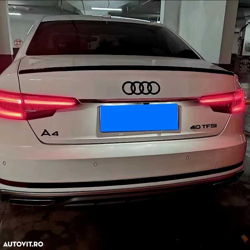 Eleron Lip Codita Portbagaj Audi A4 B9 Sedan (16-24), model SLIM Sline - 5