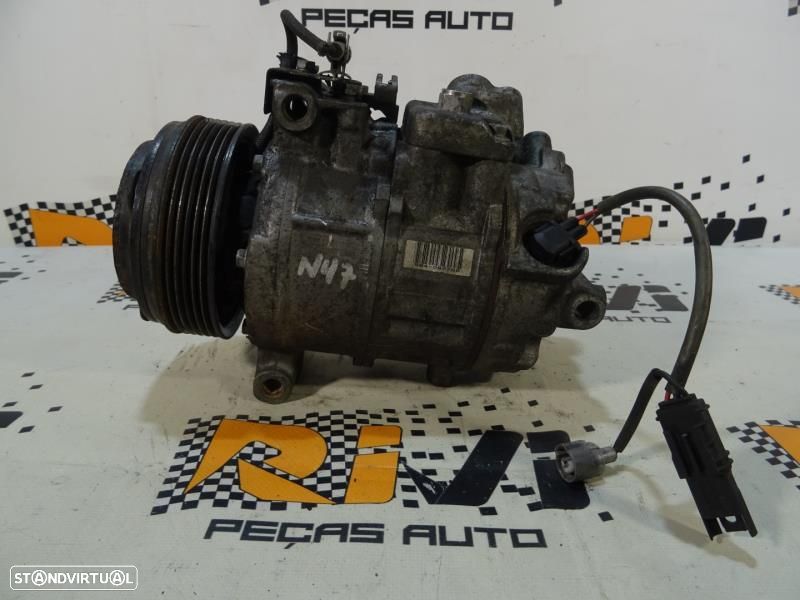 Compressor Do Ac / Ar Condicionado Bmw 1 (E87)  4472601851 / 6Sbu14c / - 1