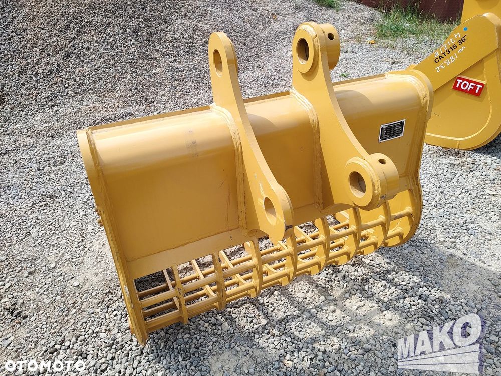 NOWA Łyżka przesiewna TOFT 110cm do koparki Miller fi 65 - 3