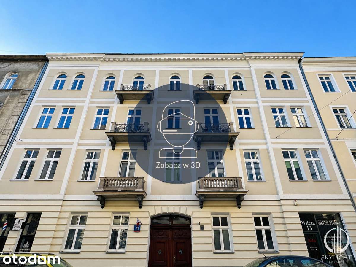 3 pokoje w przedwojennej kamienicy przy Wilczej