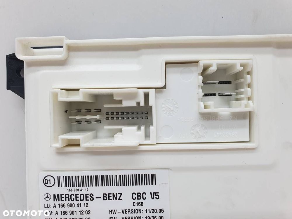 MODUŁ CBC V5 A1669004112 MERCEDES ML W166 - 3