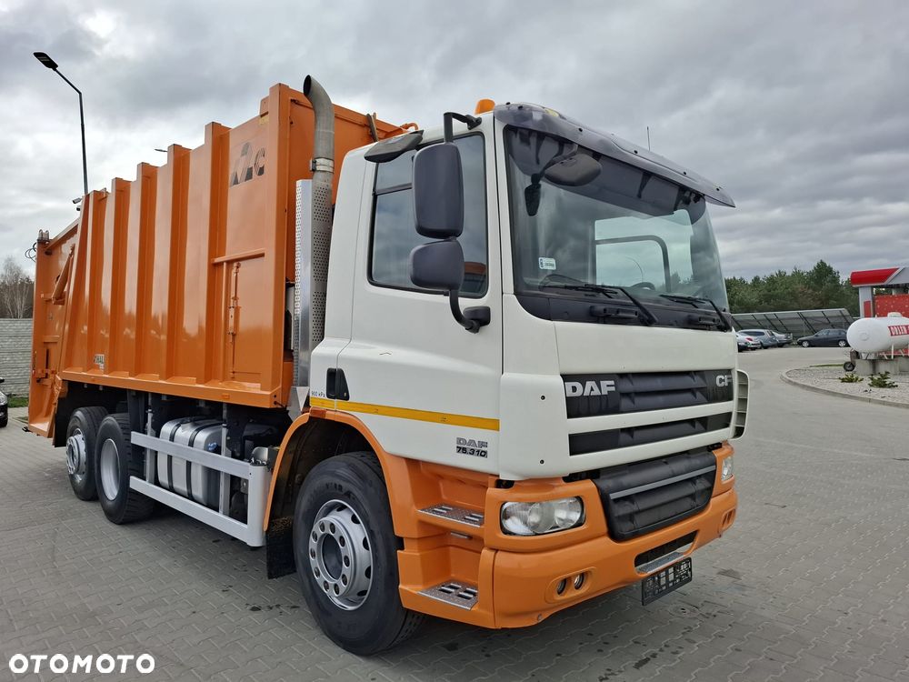 DAF CF 75.310 EURO 5 HALLER ZOELLER z DE - 17