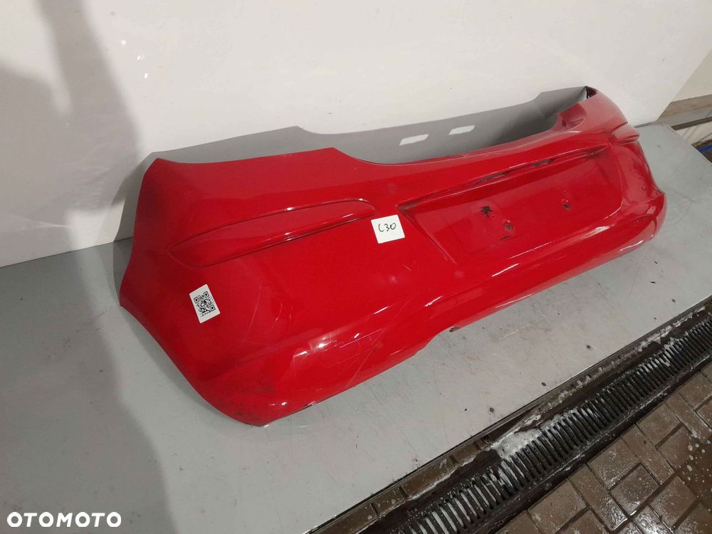 @ ZDERZAK TYŁ TYLNY DO OPEL CORSA D Z547 CZERWONY 3D 3 DRZWI HB - 4