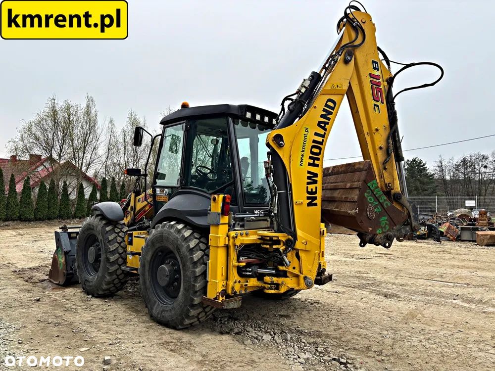 New Holland B 115 C KOPARKO-ŁADOWARKA 2017r. MTH: 3610 | jcb 3cx 4CX 5CX CAT 444 434 CASE 695 590 komatsu 97 - 19