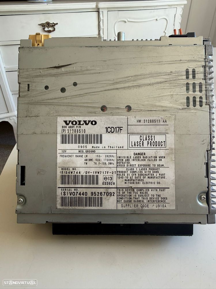 Auto Rádio Volvo S40 - 2