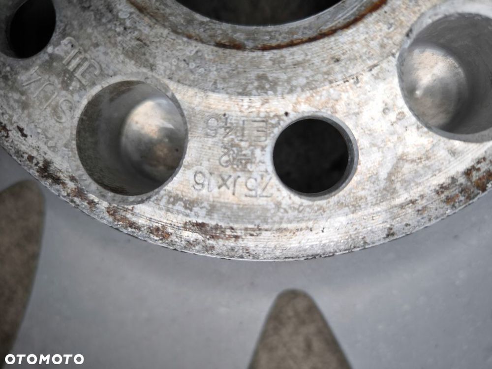 FELGA ALUMINIOWA AUDI A3 A4 A6 VW SKODA 7.5J R16 ET45 4F0601025AJ K*5* OK - 10