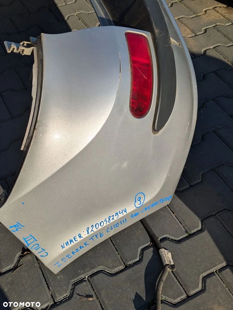 RENAULT CLIO III DRZWI / ZDERZAK / KLAPA / MASKA / BŁOTNIK 185 błotnik - 10