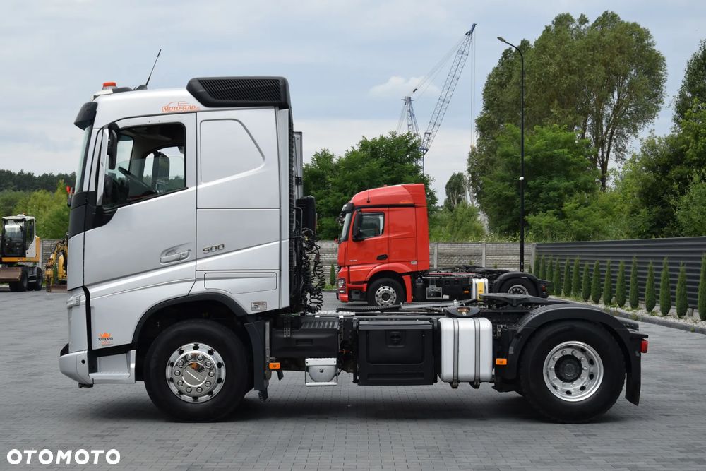 Volvo FH500 / NISKA KABINA / HYDRAULIKA / EURO 6 / ACC / LEDY / ALUFELGI / SERWISOWANY / SPROWADZONY - 8