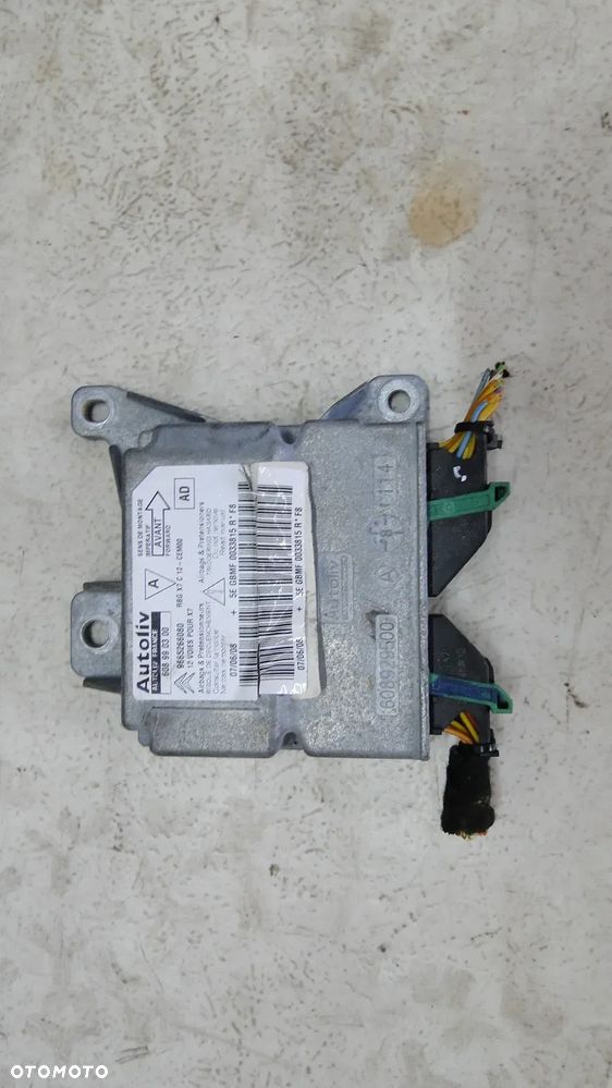 CITROEN C5 III X7 DESKA KONSOLA PODUSZKI AIRBAG PASY KOMPLET ORYGINAŁ EUROPA - 18