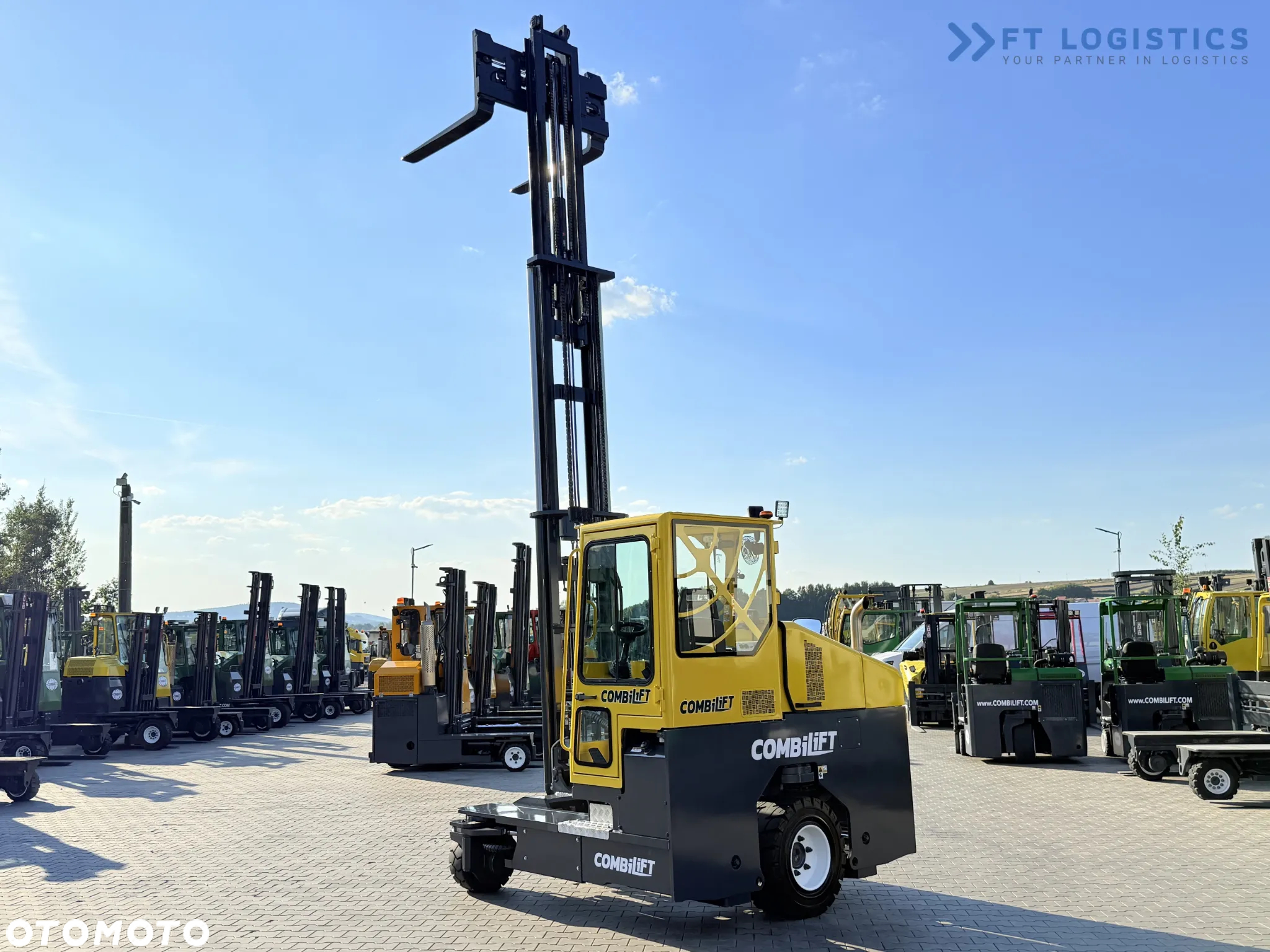 Combilift C5000 / DIESEL / TRIPLEX 6000MM / WOLNY SKOK / POZYCJONER WIDEŁ / WBUDOWANA WAGA / OGRZEWANIE / PEŁNA KABINA / STAN IDEALNY / zeroka oferta wózków czterokierunkowych i bocznych, dopasowanych do różnorodnych potrzeb i zastosowań - 25