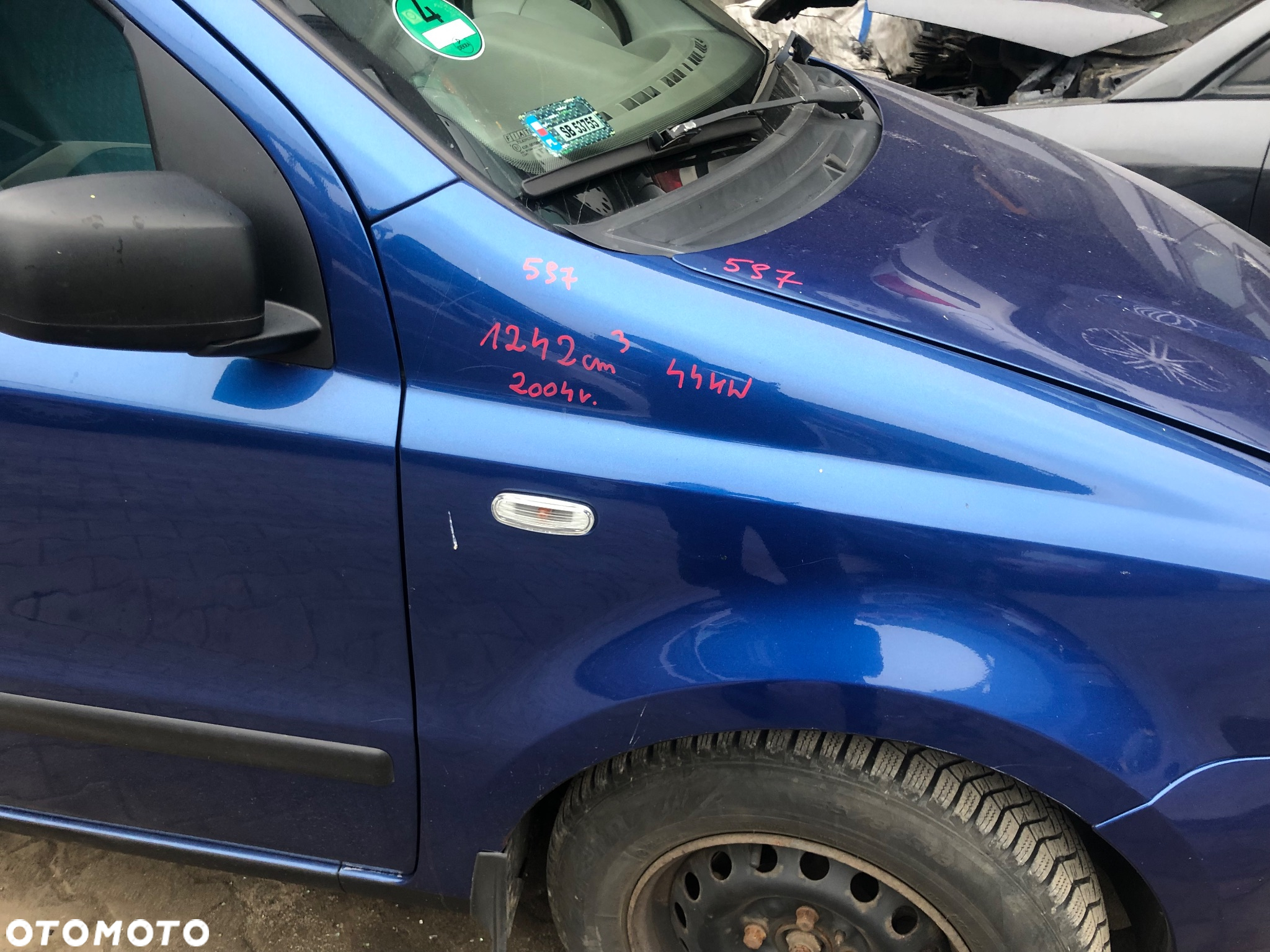 Zderzak przód przedni Fiat Panda II  597 - 5