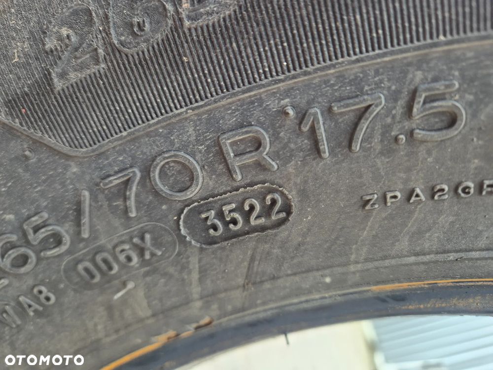 OPONA KOŁO MICHELIN 265 70 R 17,5 2022 ROK 7mm - 5