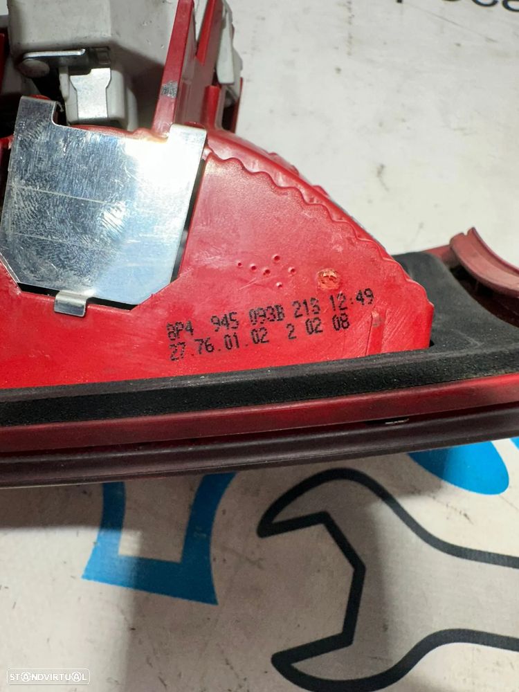 Farolins Tras Traseiro Mala Originais Audi A3 8P 8PA SportBack 5 Portas 8P4945094 8P4945093 2003 - 2013 - 8