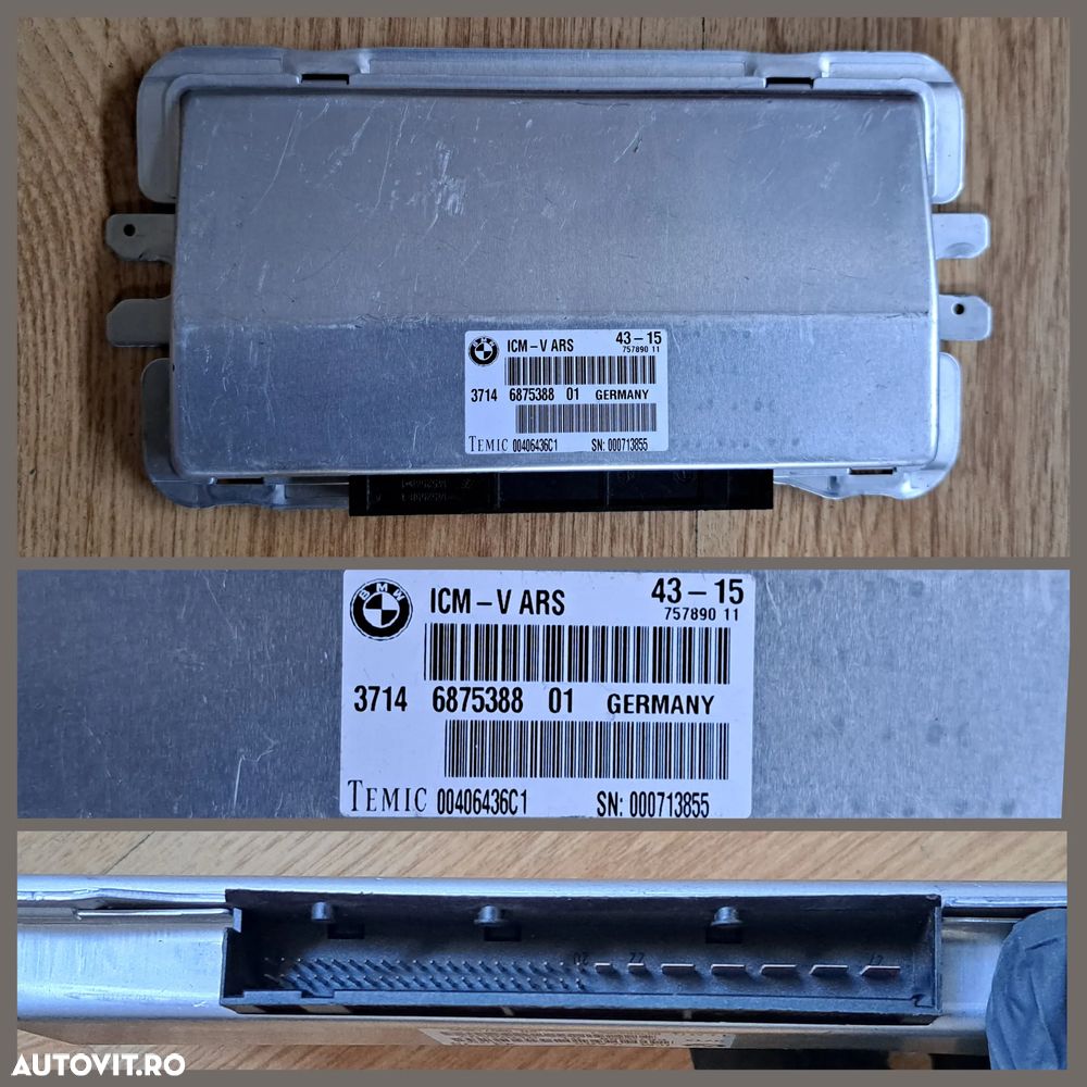 Modul suspensie perne ICM calculator suspensie VDC 2 VDC 1 originale BMW F07 F10 F12 F01 F02 F15 M F85 F16 M F86 - 6