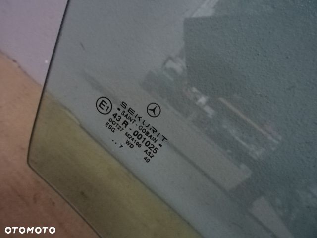 SZYBA DRZWI PRAWY PRZÓD MERCEDES W210 LIFT SEDAN NR1383 - 2